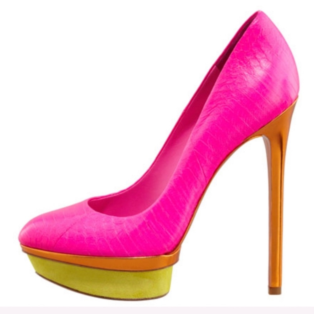 Brian Atwood Neón pumps